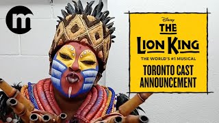 Meet the Toronto Cast of The Lion King [upl. by Brockwell]