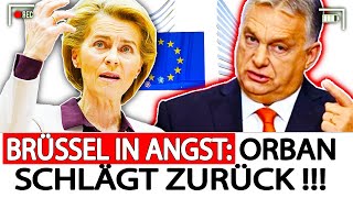 Orban versetzt Brüssel einen harten SCHLAG und erhält eine unerhörte STRAFE von von der LEYEN [upl. by Balough]