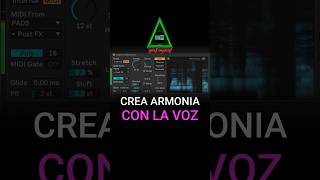 ARMONIAS CON LA VOZ ableton abletonlive voice vocals harmonizer Ableton [upl. by Klotz]