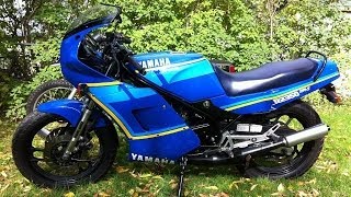 1989 Yamaha RZ 350 [upl. by Lemart]