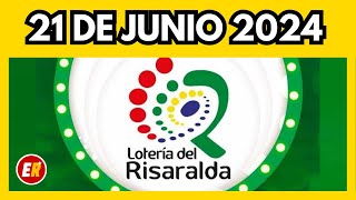 Resultado de la LOTERIA DE RISARALDA del viernes 21 de junio de 2024 💫✅💰 [upl. by Humfried]