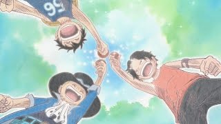 One Piece AMV  Immortal Brothers [upl. by Dasa]