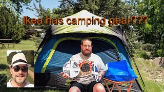 Ikea Low Cost Camping Hacks [upl. by Limbert556]