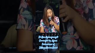 Di Kan Agsangsangit Ilocano song covered by Agnes Sadumiano of DMegaMovers Band [upl. by Margette217]