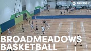 Broadmeadows Basketball ✨ Glory League Highlights ✨ [upl. by Bille]