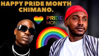 Chimano Happy Pride Month🌈 Bien Sauti Sol Gifts Chimano On This Important Month For The LGBTQ [upl. by Migeon926]