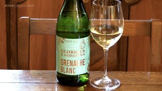 KWV Grenache Blanc 2016 wine review [upl. by Tnirb]