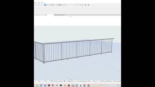 Modifier les panneaux de garde corps archicad architecture [upl. by Heywood]