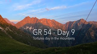 Day 9 Hiking 220km through the French Alps  Ultralight on the GR54 [upl. by Kellie]