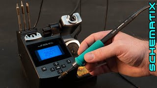 JBC Soldering Station Review II JBC CD2BQF [upl. by Anaihk79]