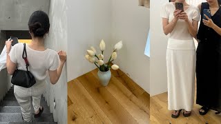 vlog le917 24resort 신상 저의 원픽은요 최근 구매한 여름옷들 언박싱 플리츠플리즈 르셉템버 che 칼한센 쿠바체어 언박싱 내돈내산 살림템 리뷰 [upl. by Olnee]