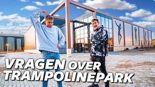 ALLE VRAGEN OVER MIJN TRAMPOLINEPARK BEANTWOORDEN  387 [upl. by Ycak640]