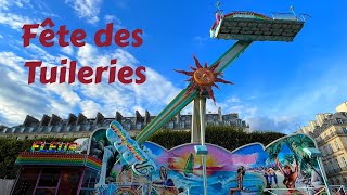 Fête des Tuileries Paris Vlog August 2022 [upl. by Alue]