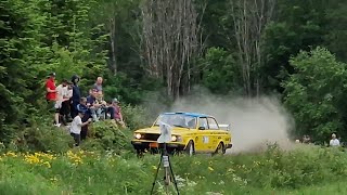 Rally uppland 2024 ss3 action [upl. by Susy]