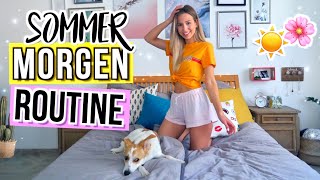 MORGEN ROUTINE IM SOMMER ☀️Meine Sommer Morning Routine 2019 💦Cali Kessy [upl. by Cud]