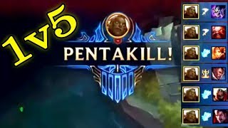 Epic Illaoi 1v5 Pentakill Compilations  Best illaoi Plays  League of Legends [upl. by Glavin522]