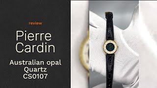 Montre Pierre Cardin Paris Australian opal CS0107 femme vintage [upl. by Barret17]