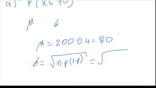 Binom dağılımın Normal dağılıma Yaklaşımı Örnek Soru  Normal Approximation to Binomial [upl. by Nerag636]