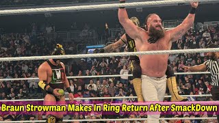 Braun Strowman Makes In Ring Return After WWE SmackDown [upl. by Aceber]