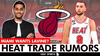 Miami Heat INTERESTED In A Zach LaVine Trade per Shams Charania  Heat Trade Rumors [upl. by Hawker]