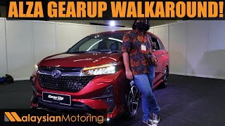 2022 Perodua Alza GearUp – Official Accessories Explored  FirstLook [upl. by Atnuhs]