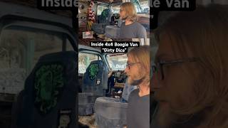 Interior of 4x4 Boogie Van van boogievan customcars custom customvan interior offroad cool [upl. by Leirbag]