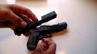 Walther P22 Catastrophic Failure of Gun while shooting [upl. by Eehc241]