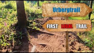 First legal MTB Trail Urbergtrail [upl. by Bart39]