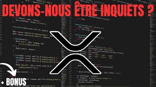 🚨RippleXRP DEVRIONSNOUS ÊTRE INQUIETS [upl. by Ellimak776]