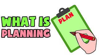 What is Planning  Explained in 2 min [upl. by Nommad]