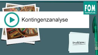 Die Kontingenzanalyse  ein problemorientiertes Lehrvideo  Fast Forward Science 2016 [upl. by Rooke]