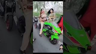 Police Ko Chakma Diya 😄 Police Zx10r Seized Kardi Lamba Hai Madam Crazy Super Bike Zx10r z900 [upl. by Cynar]