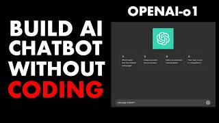 Build an AI Chatbot Instantly with OpenAI o1 using Next JS amp ChatGPT API [upl. by Arrol803]