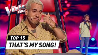 Coaches get SURPRISED by their OWN SONGS on The Voice Blind Auditions [upl. by Ahseym]