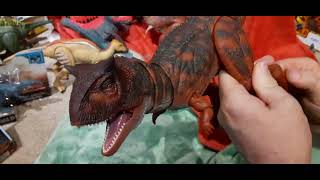 Unboxing Jurassic World HAMMOND COLLECTION CARNOTAURUS [upl. by Palla]