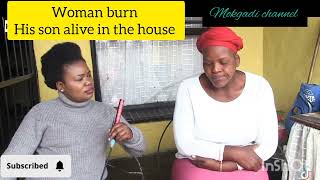 WOMAN BURNING HIS OWN SON TO DEATH IN THE HOUSE [upl. by Enaitsirhc]