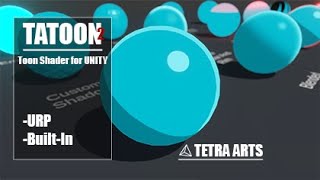 TATOON2  Toon shader for unity  cel shading solution for unity  builtin and URP [upl. by Alexi]