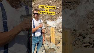 Shot placement VS stopping power Part1 shortsvideo [upl. by Onabru]