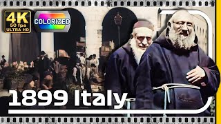 Short Docu 🇮🇹 Life in 19th century Italy 📽️ Colorized Restoriation nostalgia colorized vintage [upl. by Tharp867]