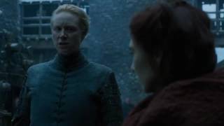 Game of Thrones S06E04  Brienne tells that she executed Stannis [upl. by Irollam641]