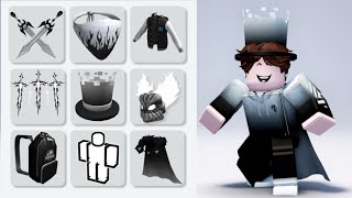 GET 10 NEW BLACK AND WHITE FREE ITEMS😱 ACTUALLY ALL STILL WORKS [upl. by Ahsemed]