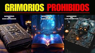 Los Grimorios Más Poderosos y Prohibidos de la Historia ¡Secretos Oscuros de la Magia Antigua [upl. by Nyllek]