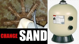 How To Change Sand in Your Pool Filter [upl. by Atikcir]