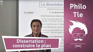 Philosophie  Terminale  Dissertation  construire le plan [upl. by Ivey]