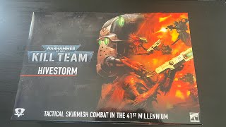 Kill Team Hivestorm unboxing [upl. by Aivatnwahs320]