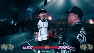 Sinio Vs Shernan  Sinio all 3 Rounds  Fliptopbattles [upl. by Ahtera]