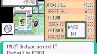 Pokemon Emerald TMs Cheats [upl. by Avelin43]