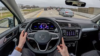 2024 VW Tiguan S  28k Base Model SUV Rainy Day Commute [upl. by Areip]