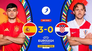 EUROCOPA  España vs Croacia por RADIO OVACION [upl. by Nauqat970]