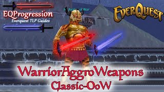 Everquest  Warrior Aggro Weapon TLP Guide Classic  Omens of War [upl. by Nicko]